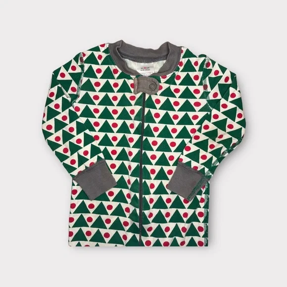 Hanna Andersson Geo Shape Polkadot Organic Sleeper - Picture 2 of 5